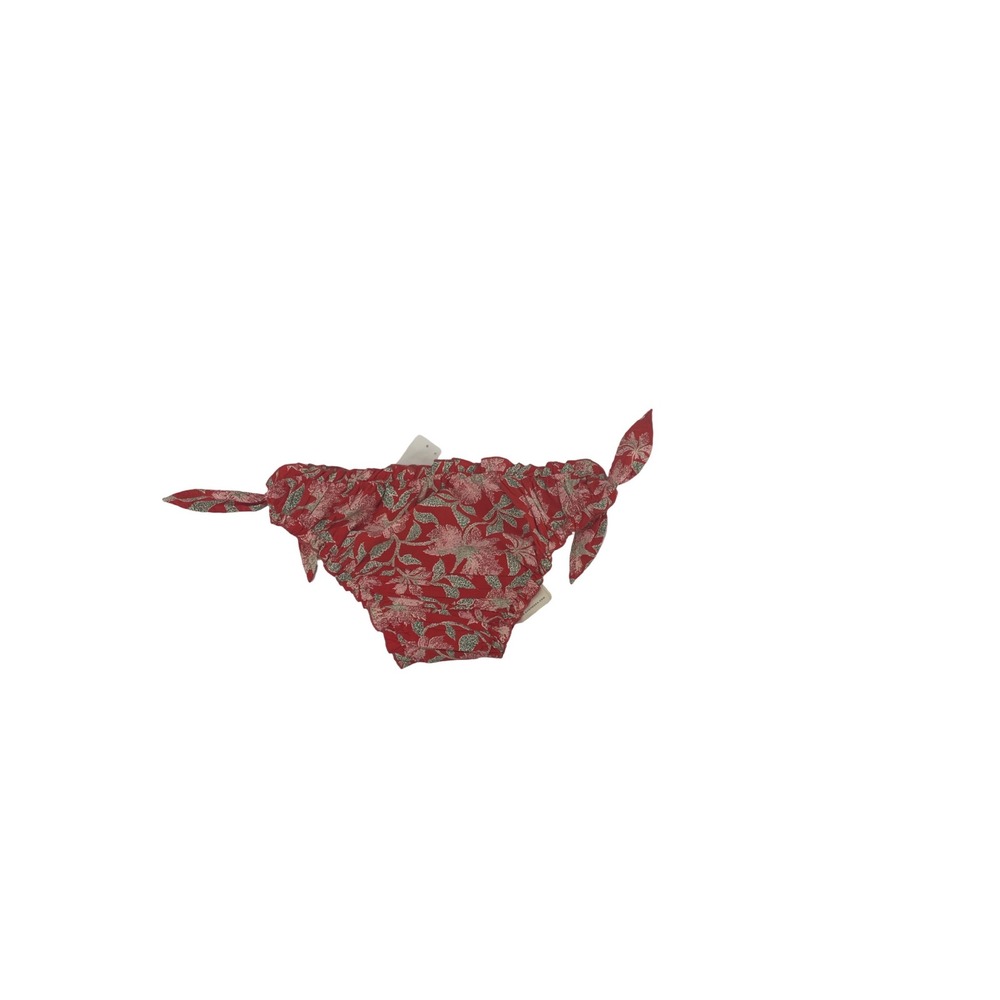 DOEN Plage Bikini Bottom XL Jardin Majorelle Red New With Tags